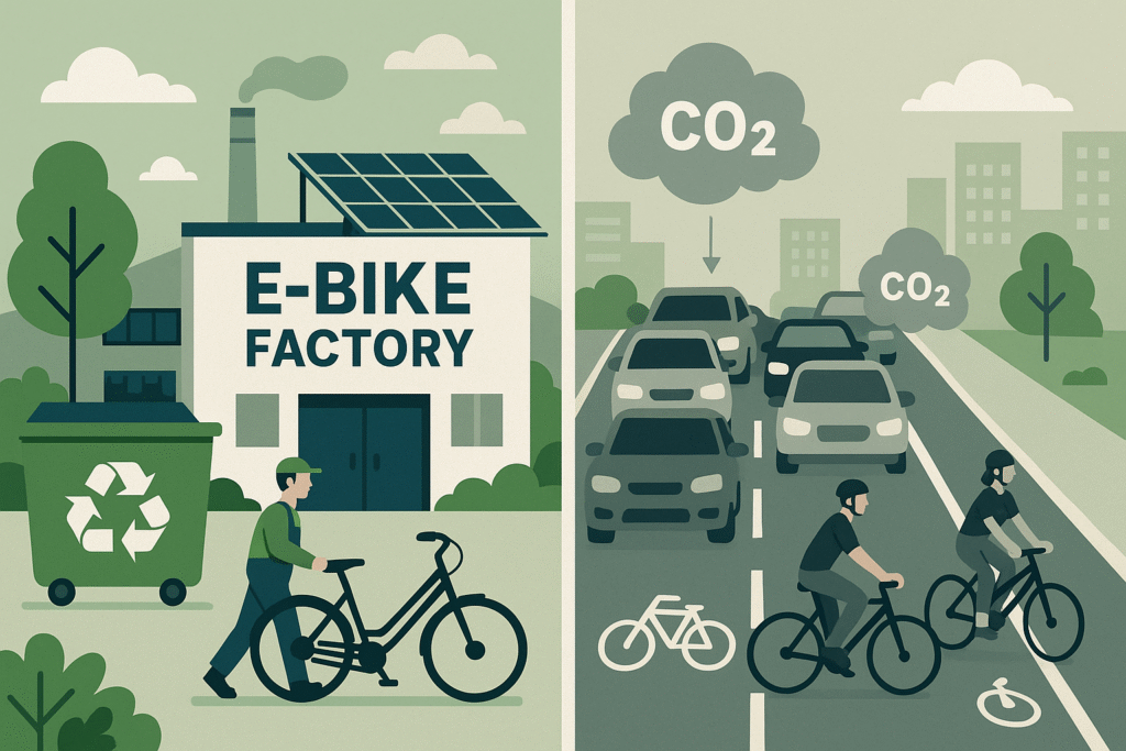 Map of top electric bike manufacturing countries in 2024